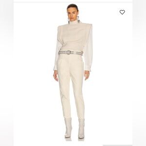 Isabel Marant Nadelouisa Trouser Jean Ecru 38